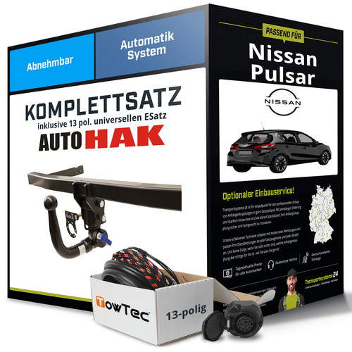 Anhängerkupplung abnehmbar