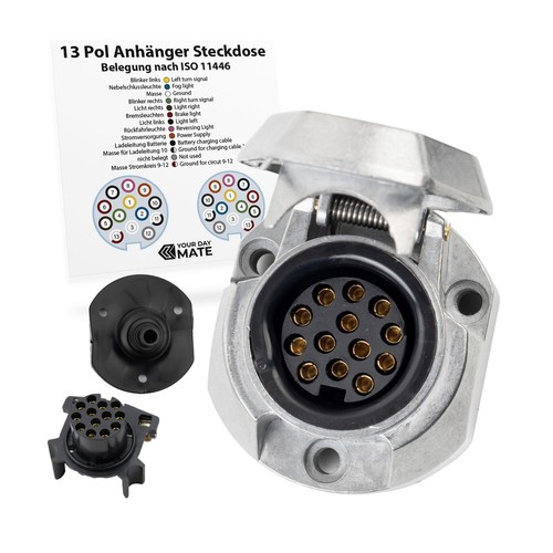 Polige steckdose 12v - polige,